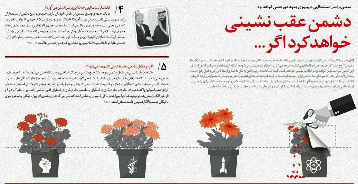 تصویر معنی‎دار نشریه دفتر رهبر انقلاب