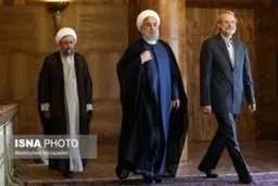 روایت تصویری از اولین جلسه سران قوا در سال ۹۷