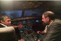 درد دل‌ یک خلبان با محسن رضایی / عکس