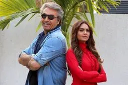 آقای بازیگر در کنار دختر شیطان/عکس