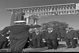 افتتاح لوله گاز سراسری ایران - شوروی در سال 1349/تصاویر