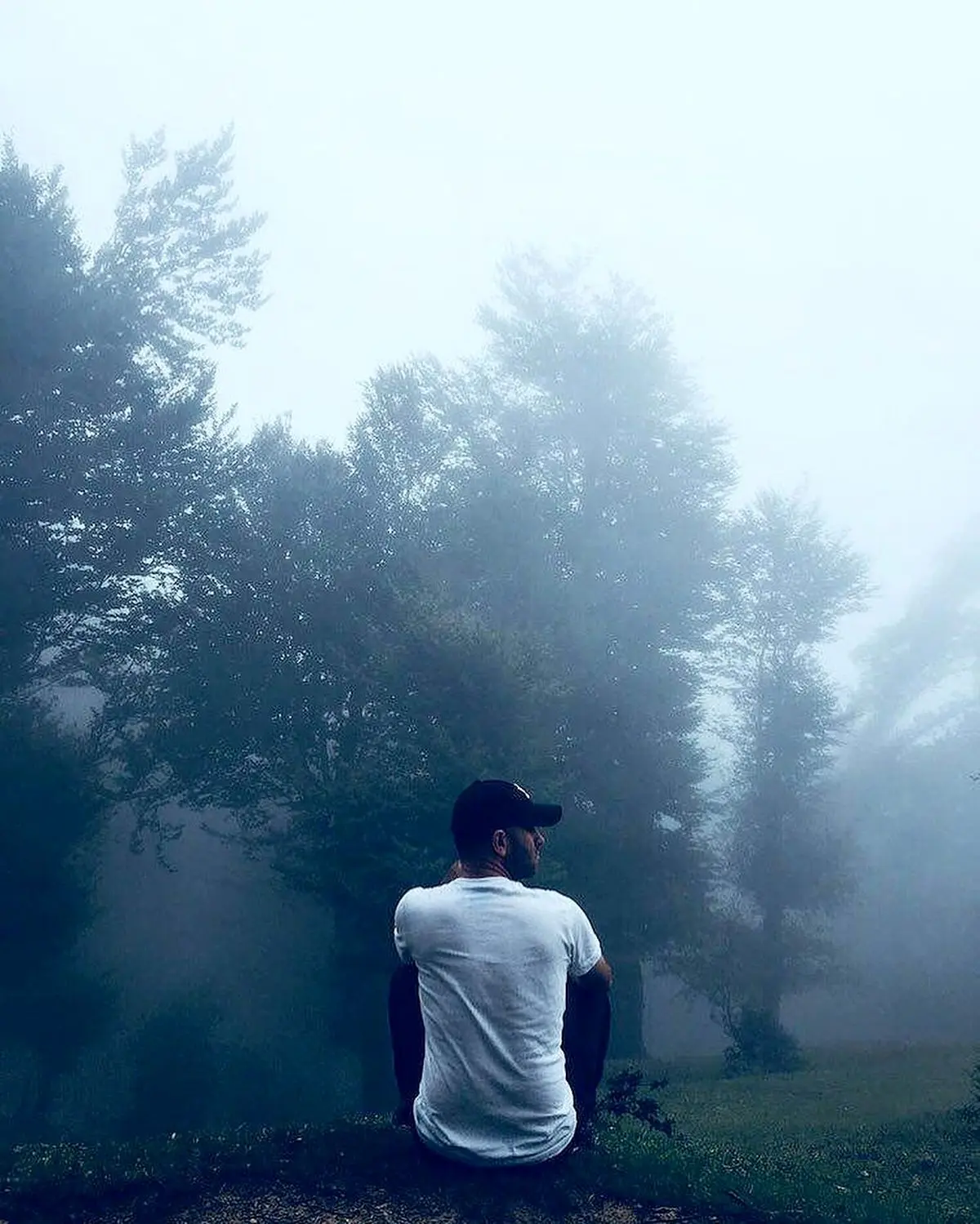 هوتن شكيبا در يك مكان رويايي + عكس