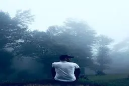 هوتن شكيبا در يك مكان رويايي + عكس