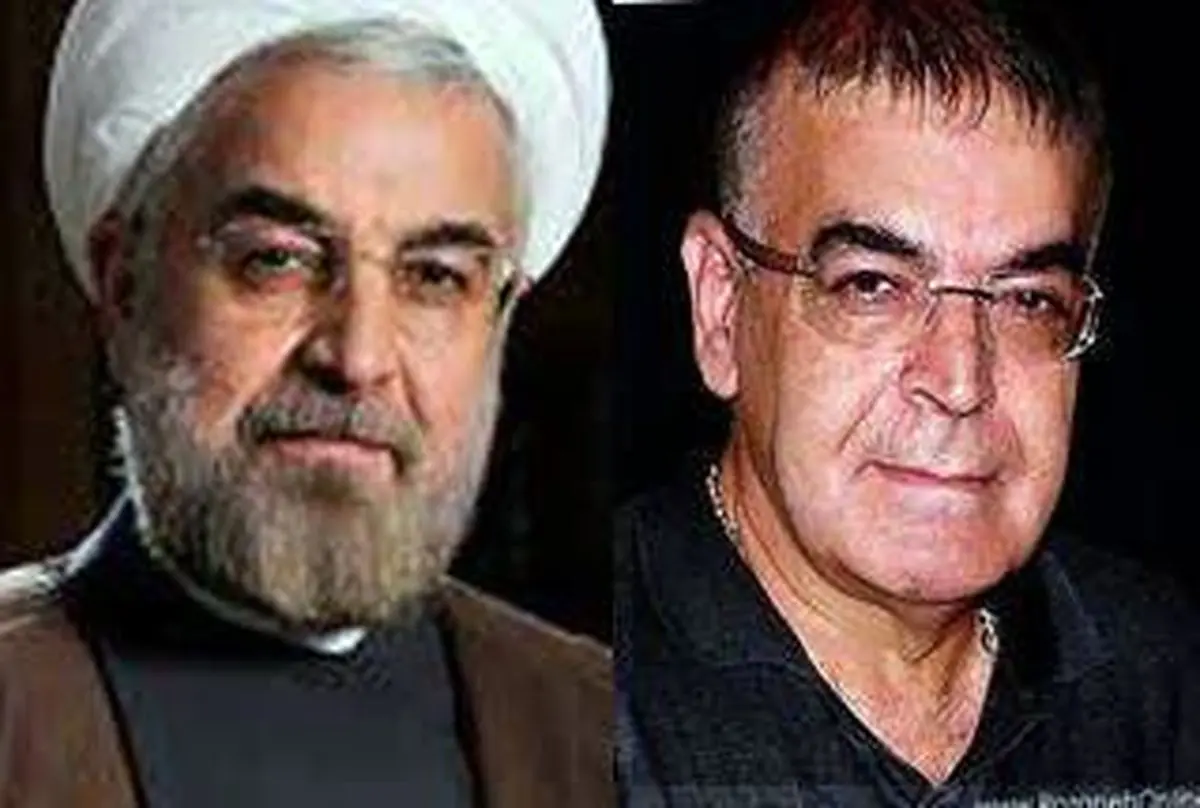 شباهت جالب بازیگر قدیمی سینما با روحانی/عکس