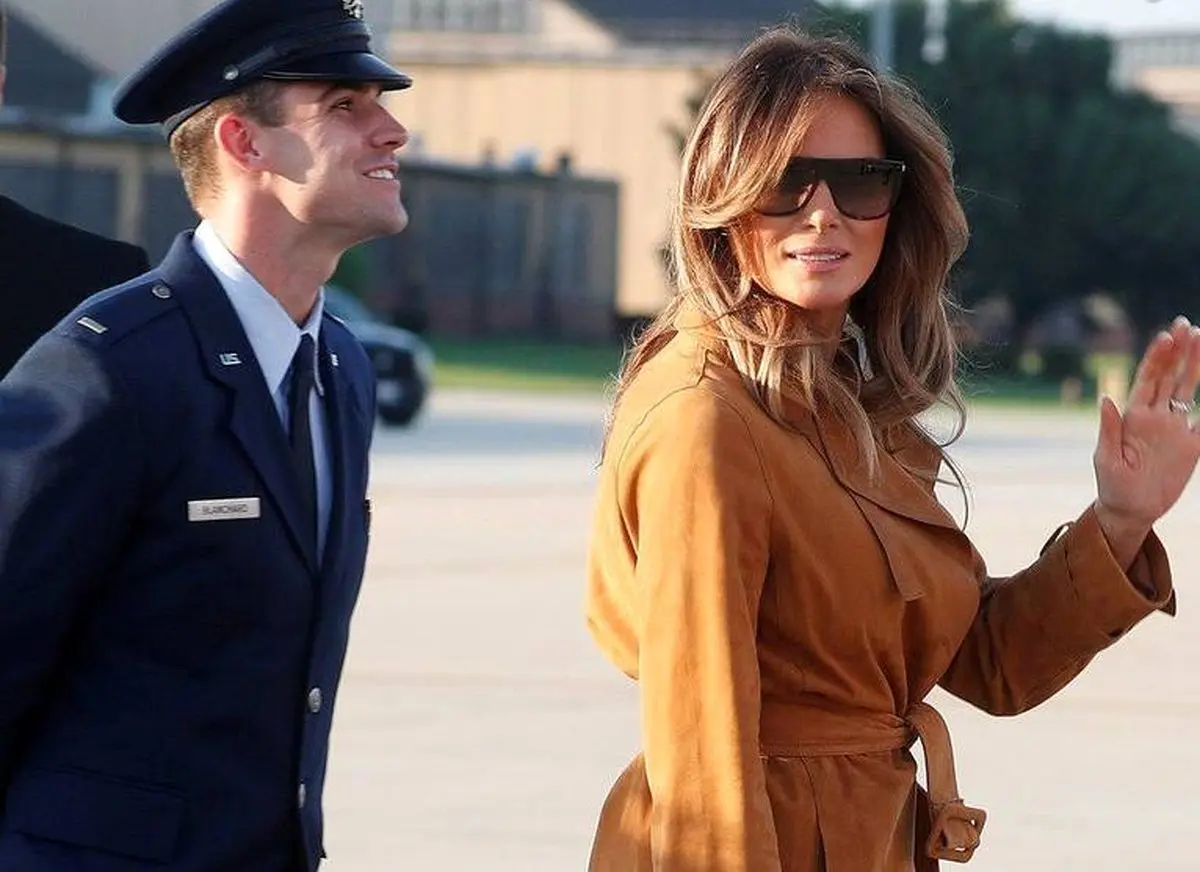 سفر مجردی همسر ترامپ به آفریقا / تصاویر