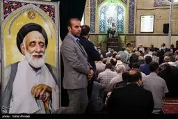 از علی پروین تا محمدرضا عارف در مراسم چهلمین روز در گذشت سید مهدی طباطبایی/تصاویر