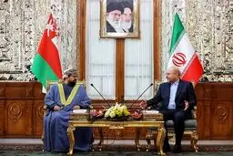 دیدار رئیس دیوان عالی سلطنت عمان با قالیباف