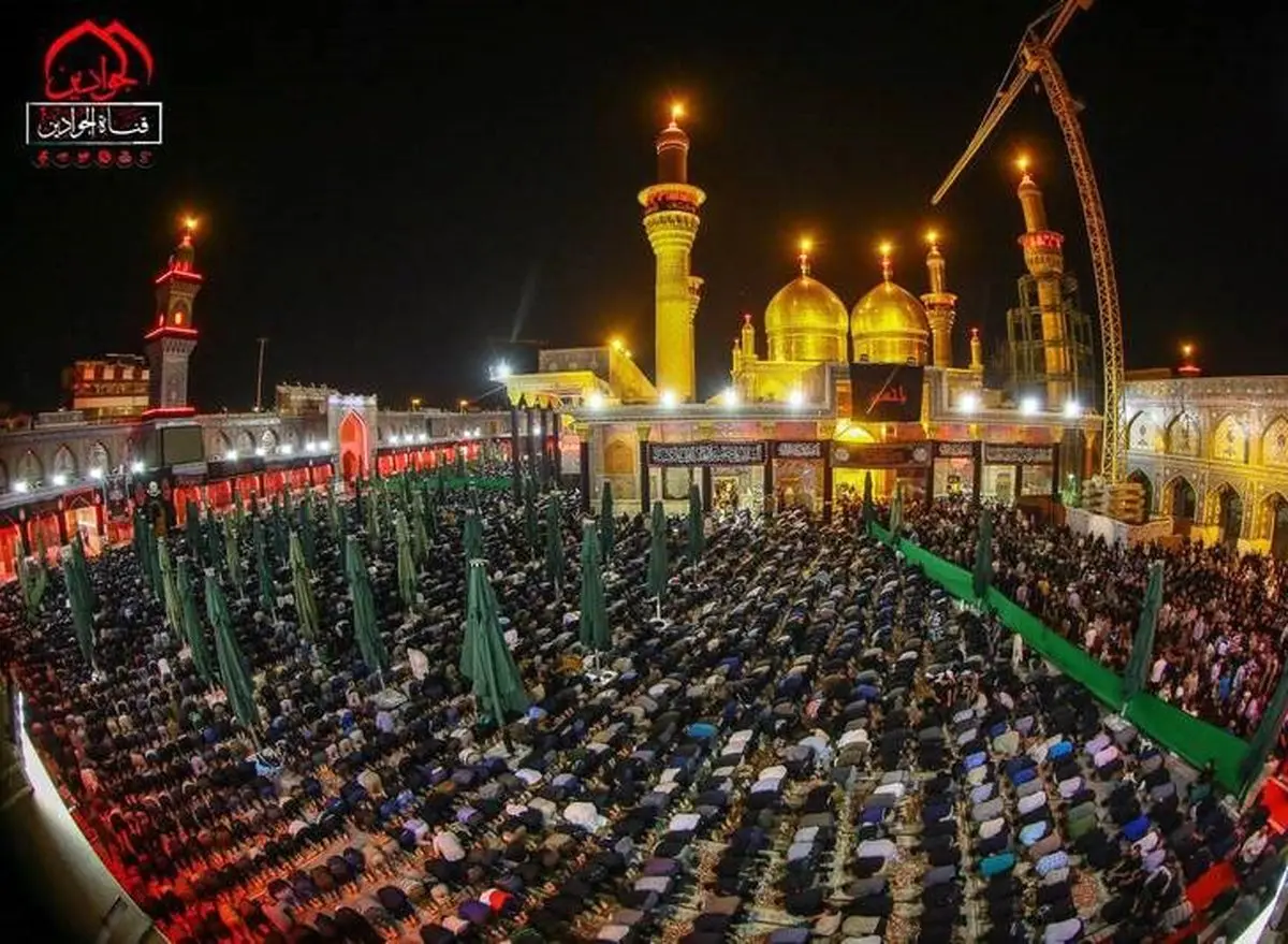 کاظمین مملو از زائران اربعین حسینی / تصاویر