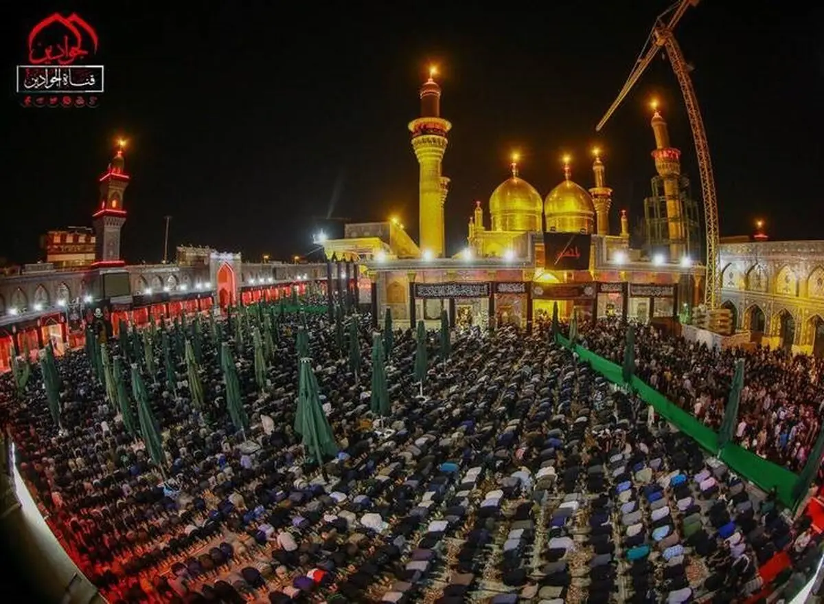 کاظمین مملو از زائران اربعین حسینی / تصاویر