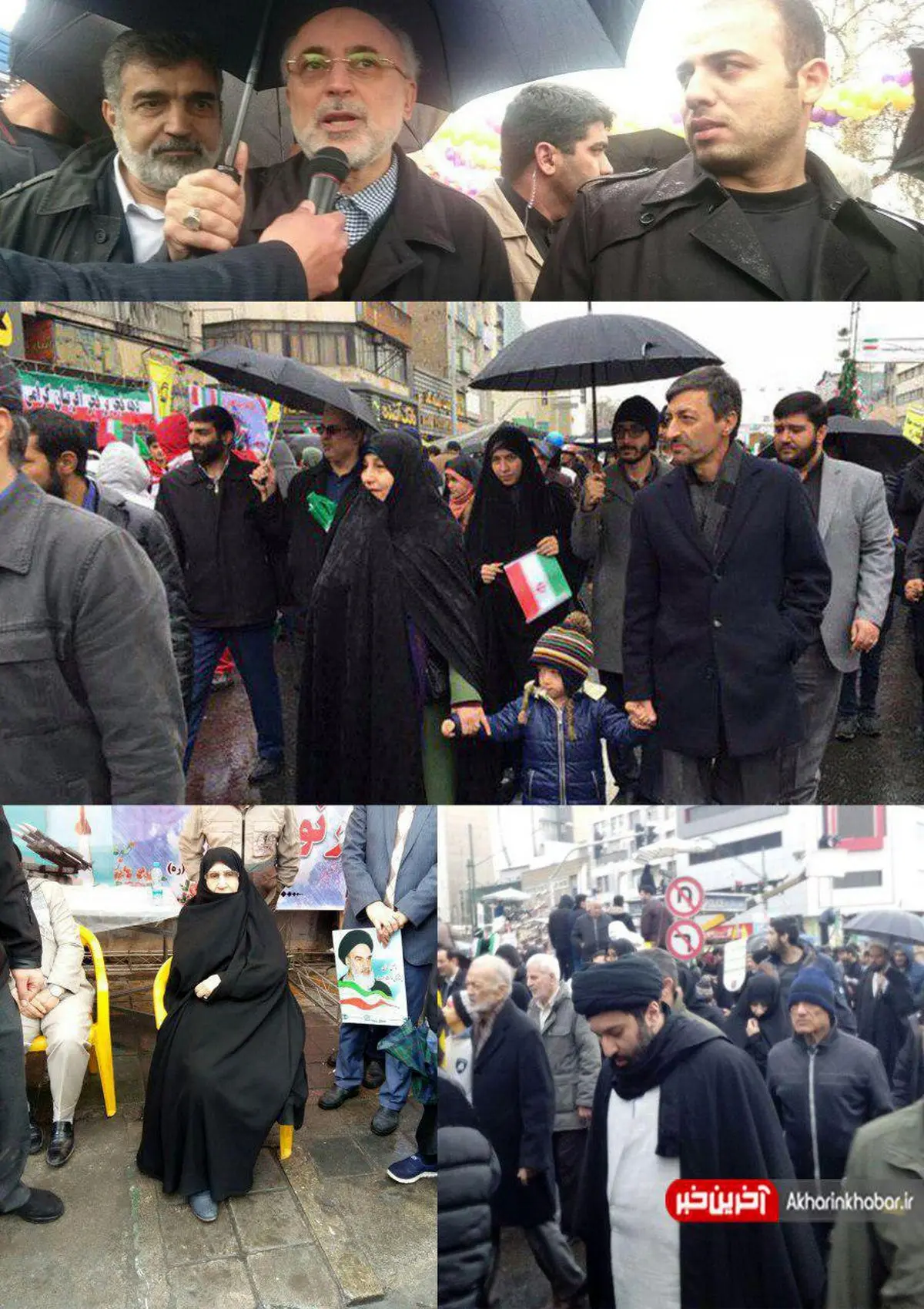 حضور مسئولین و شخصیت ها در راهپیمایی ۲۲ بهمن/ عکس