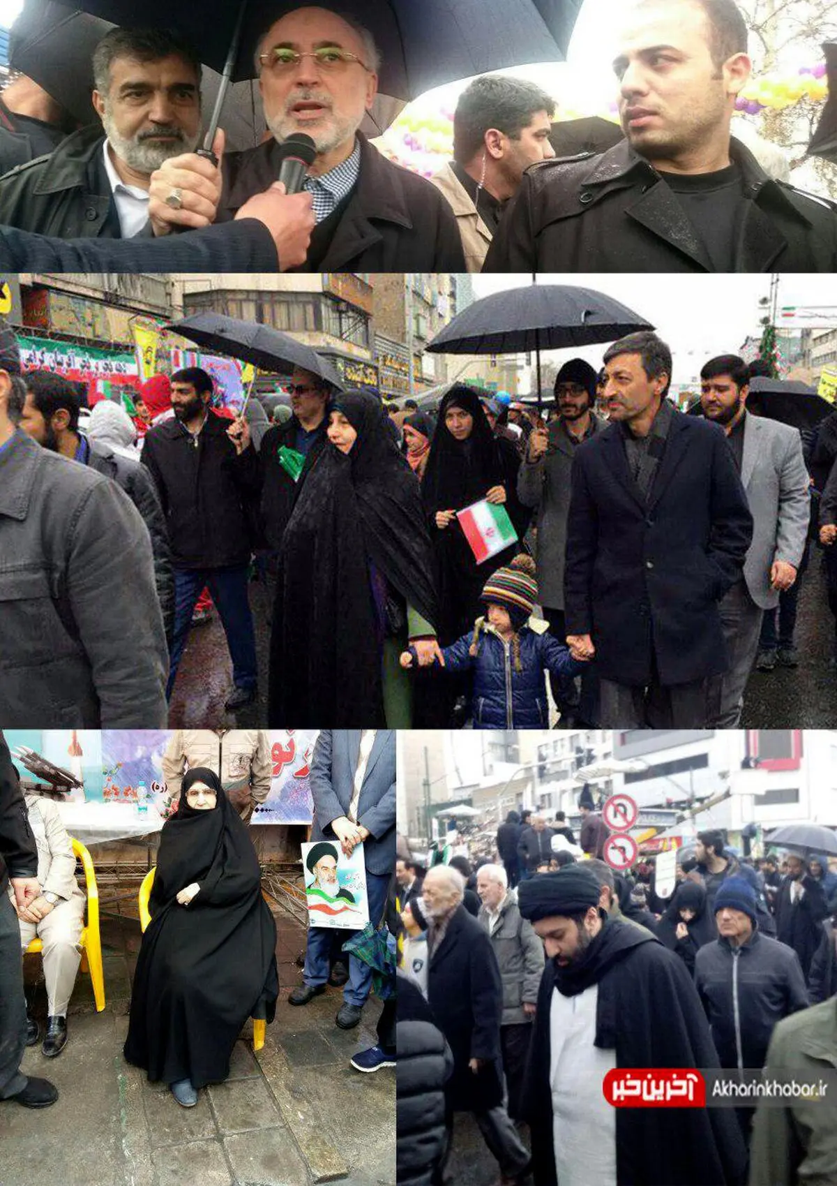 حضور مسئولین و شخصیت ها در راهپیمایی ۲۲ بهمن/ عکس