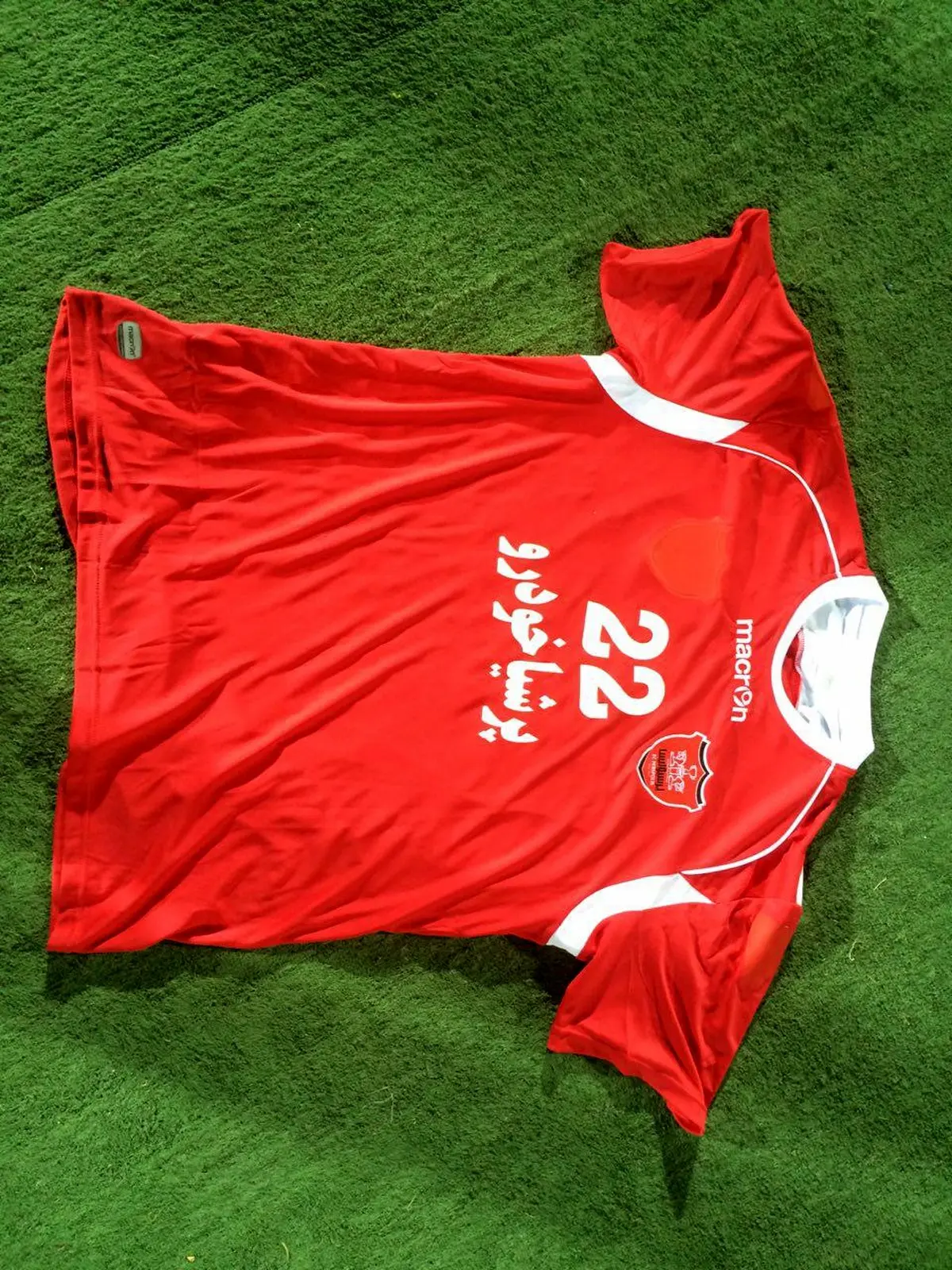 طرح پیراهن پرسپولیس مقابل النصر+عکس