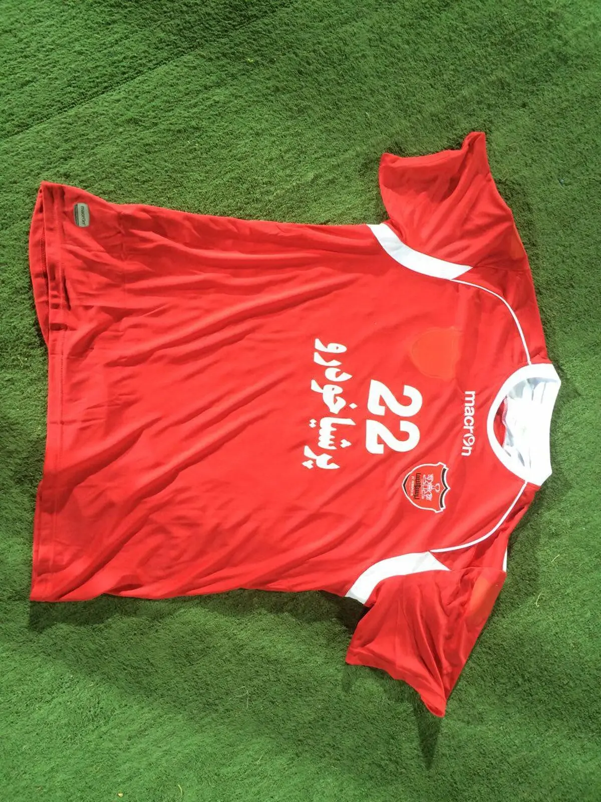 طرح پیراهن پرسپولیس مقابل النصر+عکس