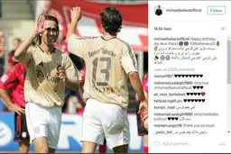 تنبریک اینستاگرامی بالاک به علی کریمی/عکس