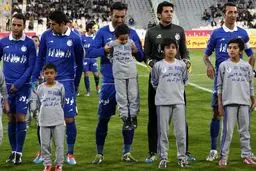 علاقه متفاوت بازیکن استقلال به کودکان + عکس