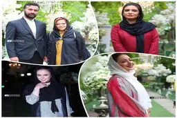 حضور هنرمندان در مراسم رونمايى از عطر بهاره رهنما/عکس