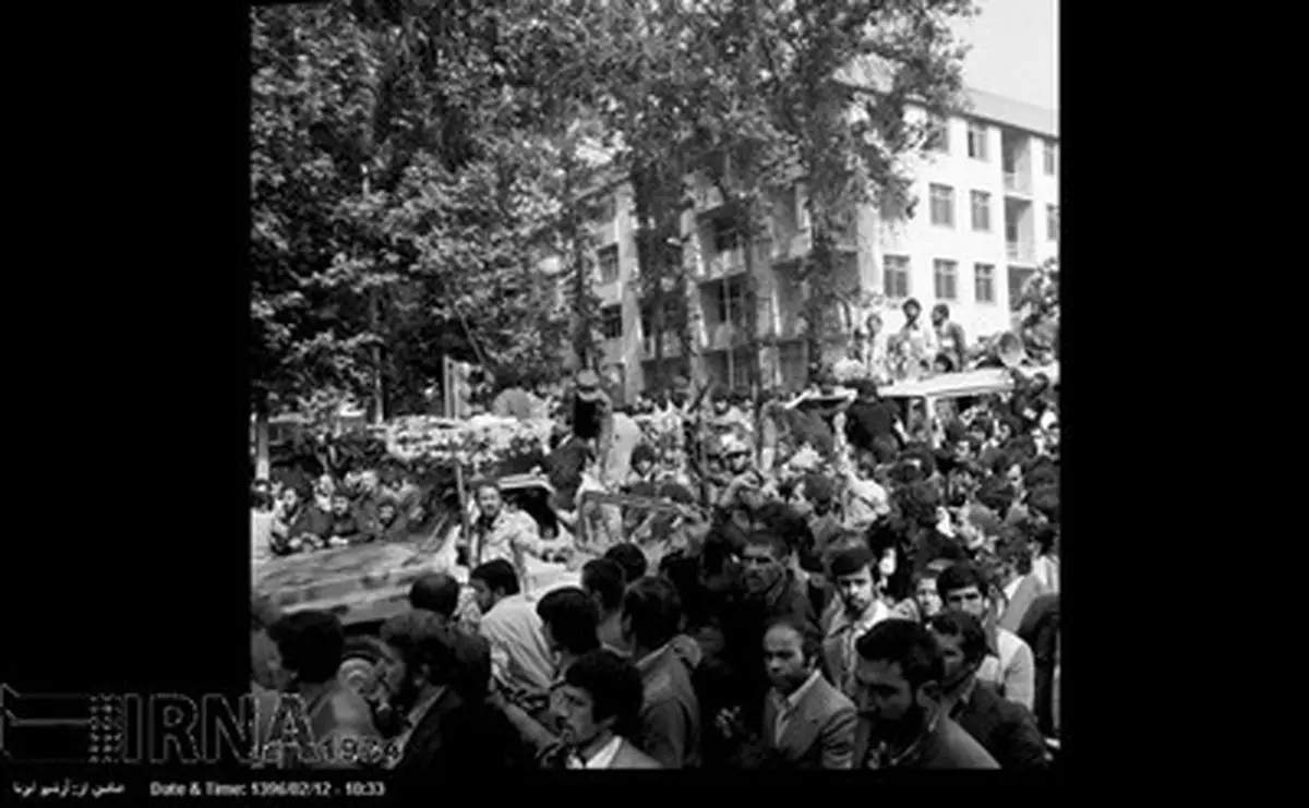 روایت تصویری از روز وداع مردم ایران با «معلم شهید» انقلاب