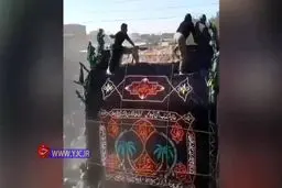 حادثه اي ترسناك در يزد + ويدئو