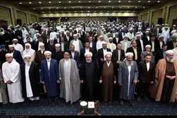 عکس/ دیدار رئیس جمهور با علمای اهل سنت