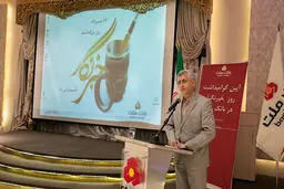 سنگ تمام بانک ملت در تجلیل از خبرنگاران + عکس