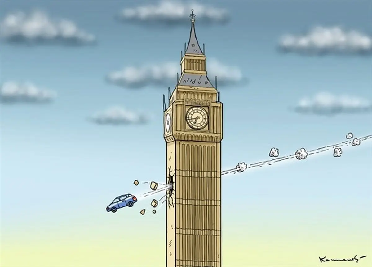 نمای دیده نشده از عملیات تروریستی در لندن!