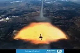 ببینید: صحنه های رویایی از پرواز سفینه به فضا