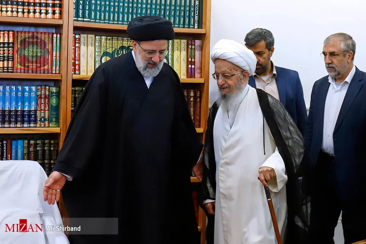 عکس / دیدار رئیس دستگاه قضا با مراجع عظام قم