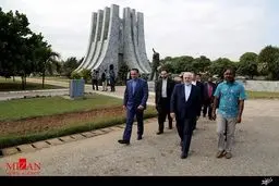 بازدید ظریف از آرامگاه و موزه قوام نکرومه/ تصاویر