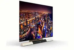 باریک‌ترین تلویزیون 65 اینچی جهان +عکس