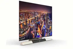 باریک‌ترین تلویزیون 65 اینچی جهان +عکس