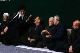 گفتگوی رهبر انقلاب با حاج قاسم / عکس