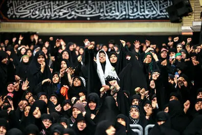 عزاداری حسینیه امام خمینی