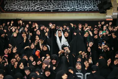 عزاداری حسینیه امام خمینی