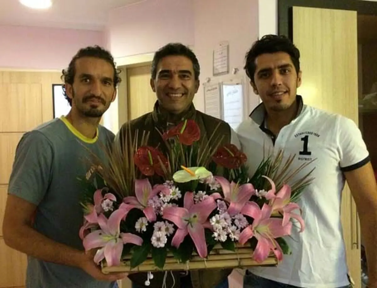 عيادت عابدزاده از محمد نوري (عکس)