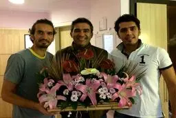 عيادت عابدزاده از محمد نوري (عکس)