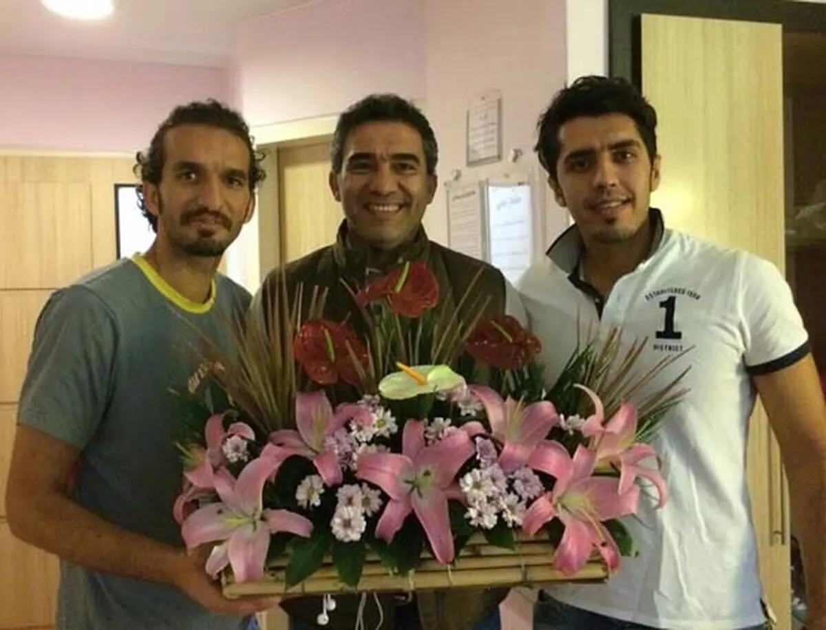 عيادت عابدزاده از محمد نوري (عکس)