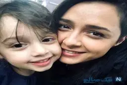 اینستاگرام: ترانه علیدوستی و دخترش حنا