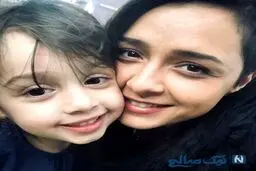 اینستاگرام: ترانه علیدوستی و دخترش حنا