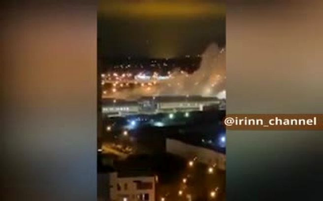 انفجار عجیب بیمارستان بیماران کرونایی در مسکو+فیلم
