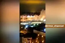 انفجار عجیب بیمارستان بیماران کرونایی در مسکو+فیلم