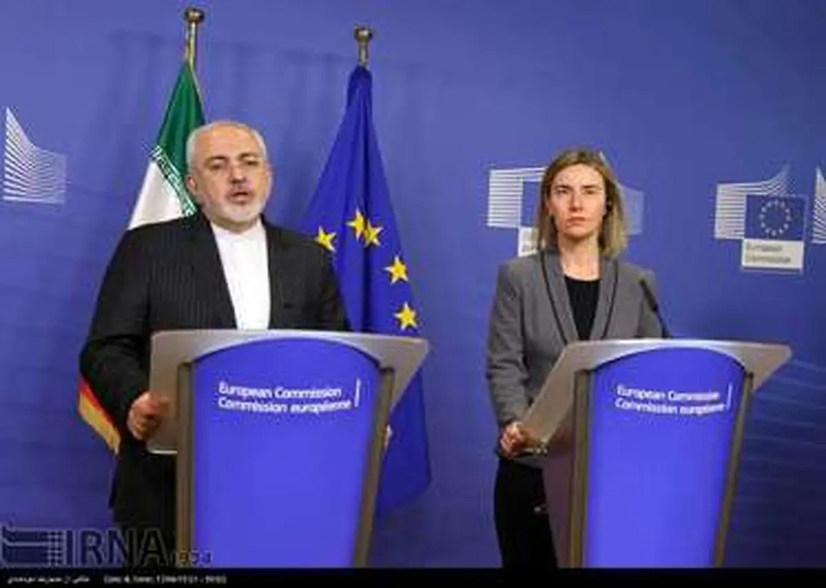 کنفرانس مطبوعاتی مشترک ظریف و موگرینی/تصاویر