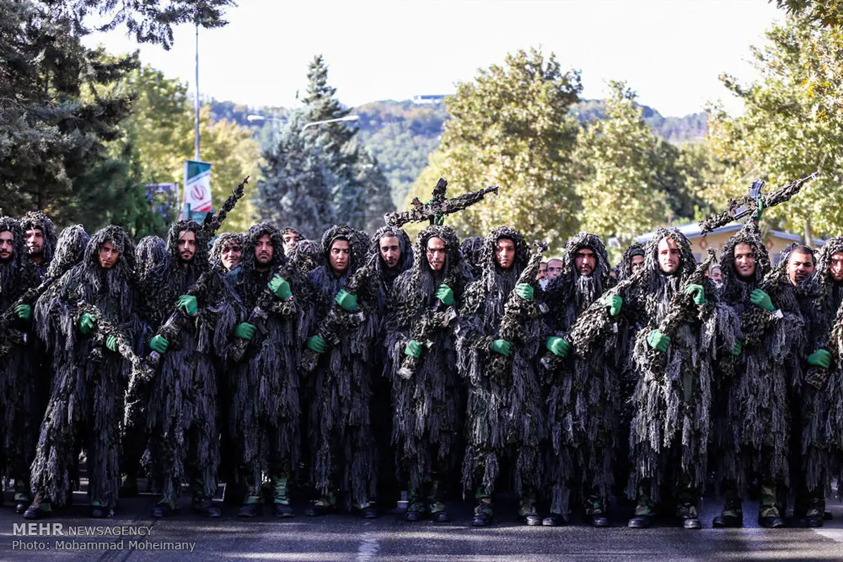 پوشش جالب یگان استتار ارتش/عکس