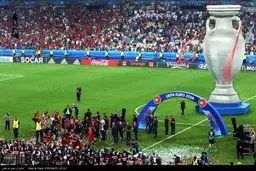 جشن قهرمانی تیم ملی پرتغال/ تصاویر