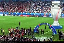 جشن قهرمانی تیم ملی پرتغال/ تصاویر