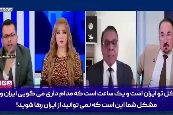 درگیری تحلیلگر عراقی با کارشناس ضد ایرانی + فیلم