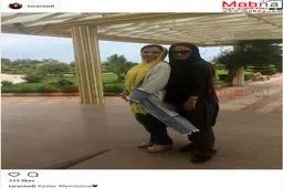 تیپ و ژست جالب لیلا و تارا اوتادی/ عکس