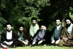 تصویری از آیت الله شاهرودی در کنار آیت الله صدر / عکس