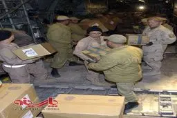 عکس: هواپیمای نظامی آمریکا در بم