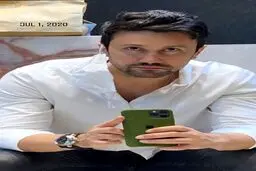 سلفی جدید شاهرخ استخری + عکس