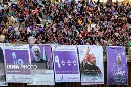 چهره‌های حاضر در جشن پیروزی روحانی/تصاویر